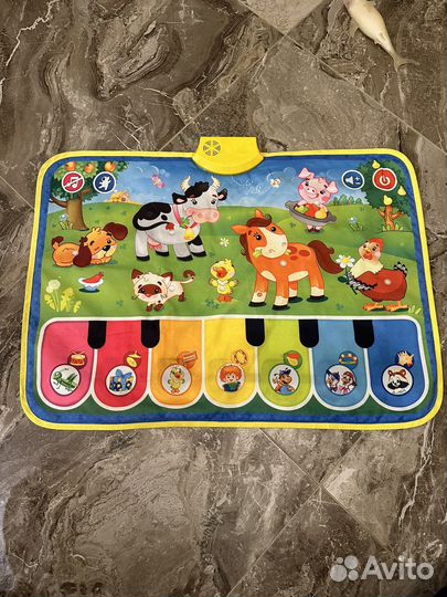 Развивающий коврик музыкальный