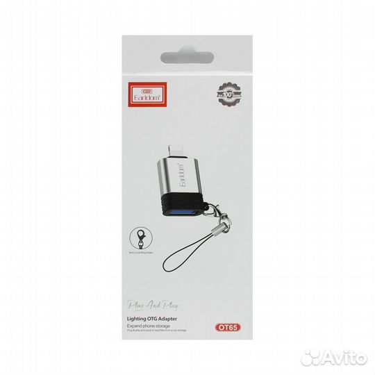 Переходник Lightning-Usb 3.0 Earldom OT65