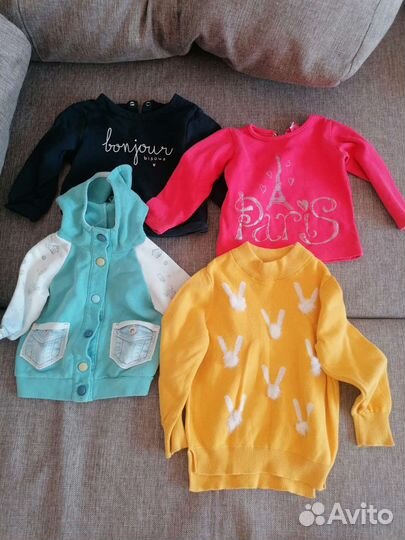 Пакет одежды для девочки 1-2 года