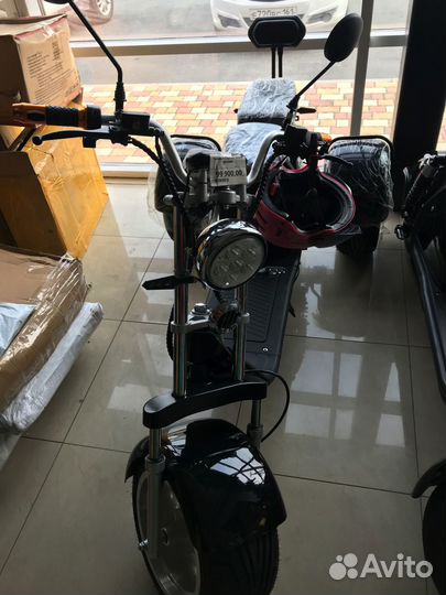 Электроскутер City Coco 3-х кол. 2000W 20Ah 60V