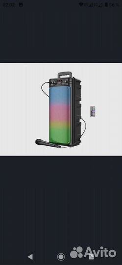 Портативная колонка hoco. bluetooth с радио