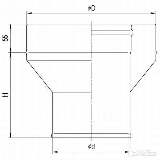 Адаптер стартовый 180*280 Феррум