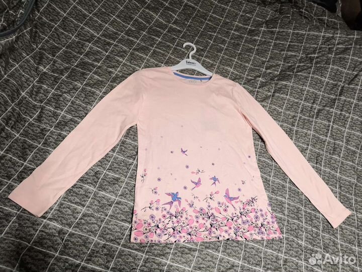 Джемпер/кофта новый sela д/дев 12лет,р.152 розовый