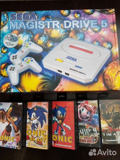 Портативная игровая приставка sega