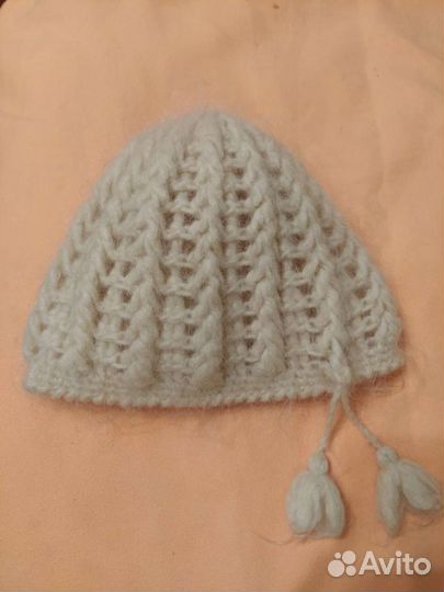 Шапка для девочки из ровницы