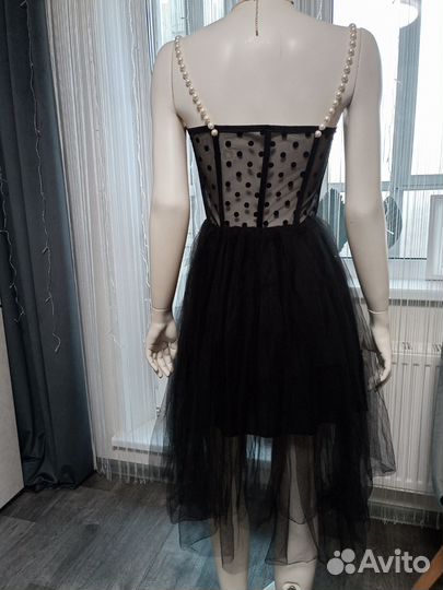 Вечернее платье сетка