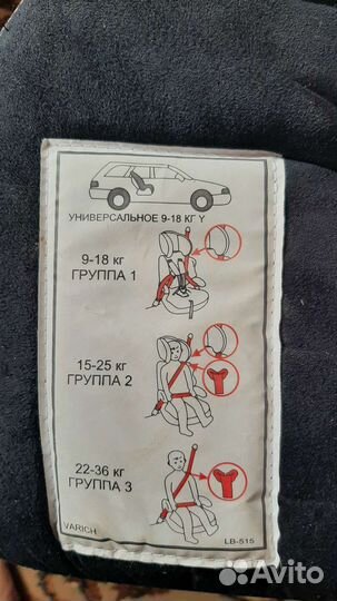 Детское автокресло