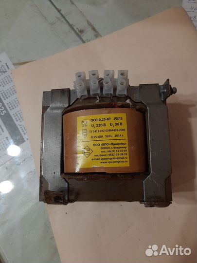 Понижающий трансформатор 220 36