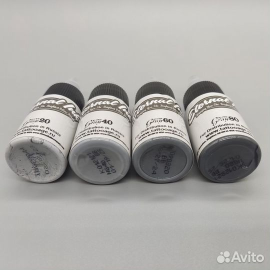 Тату краска Eternal 4 Color Neutral Gray Set 1/2oz
