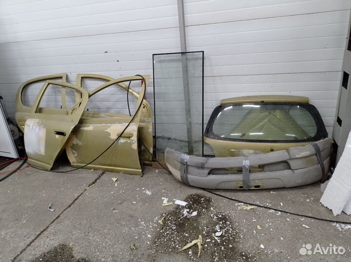 Запчасти на toyota vitz