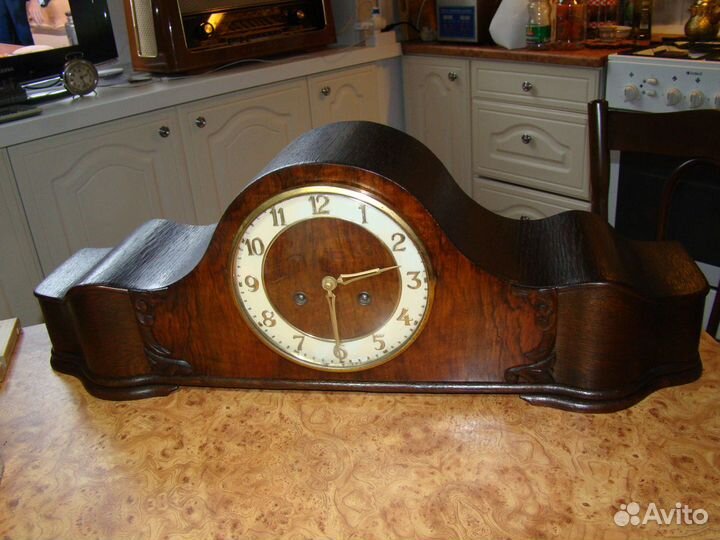 Часы старинные каминные с боем