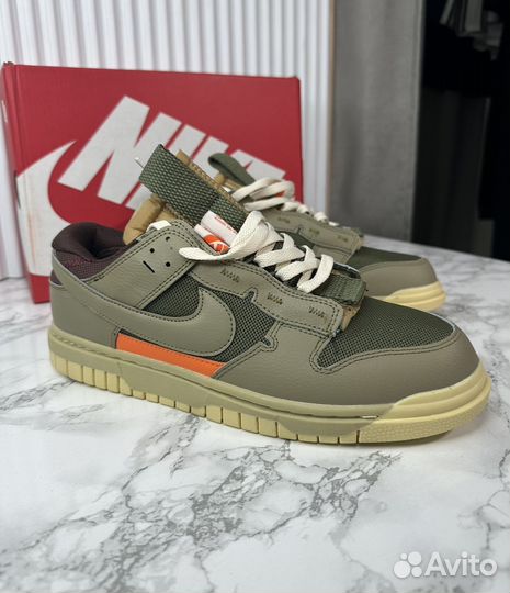 Nike Air Dunk Jumbo Medium Olive LUX