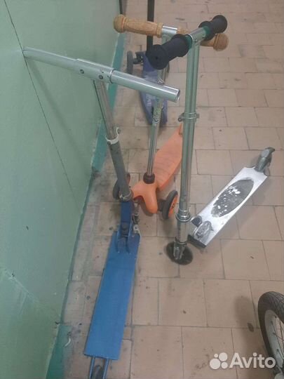 Самокат детский бу 3 шт