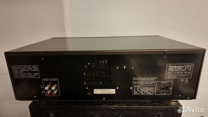 Technics rs TR 373