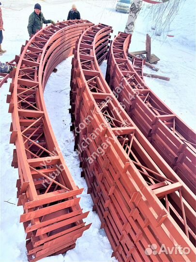 Каркас ангара 333 м2