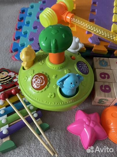 Детские развивающие игрушки пакетом