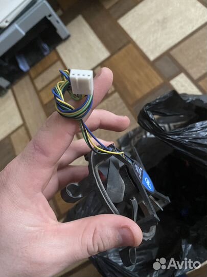 Кулер процеccорный 4 пин