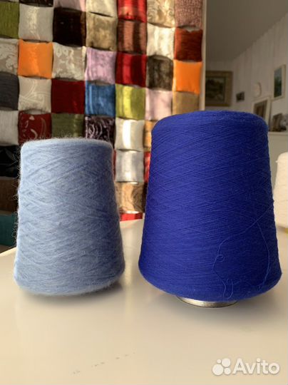 Пряжа бобинная Италия