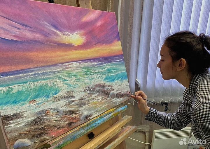 Интерьерная картина большая