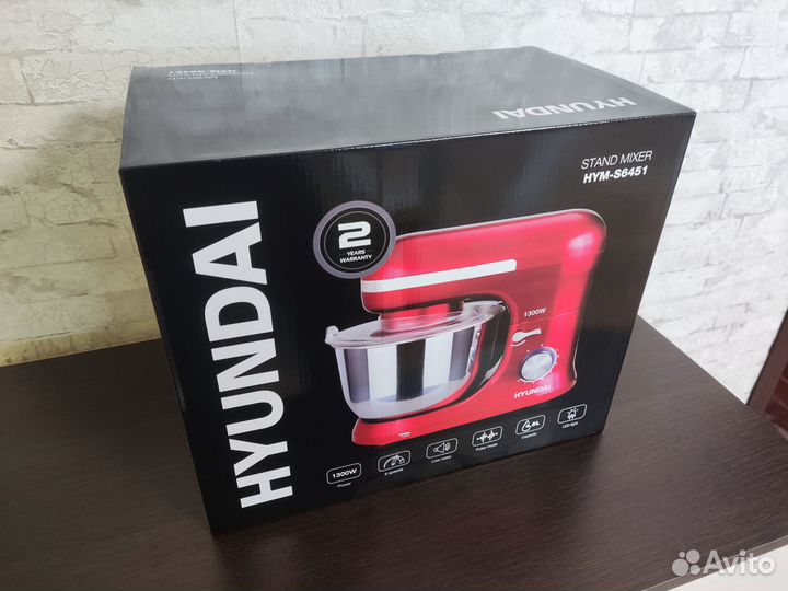 Миксер планетарный Hyundai hym-s6451 (Новый)