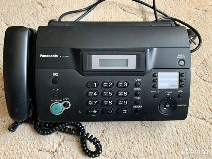 Факс panasonic