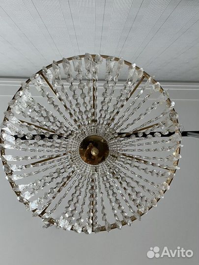 Люстра хрустальная Швеция