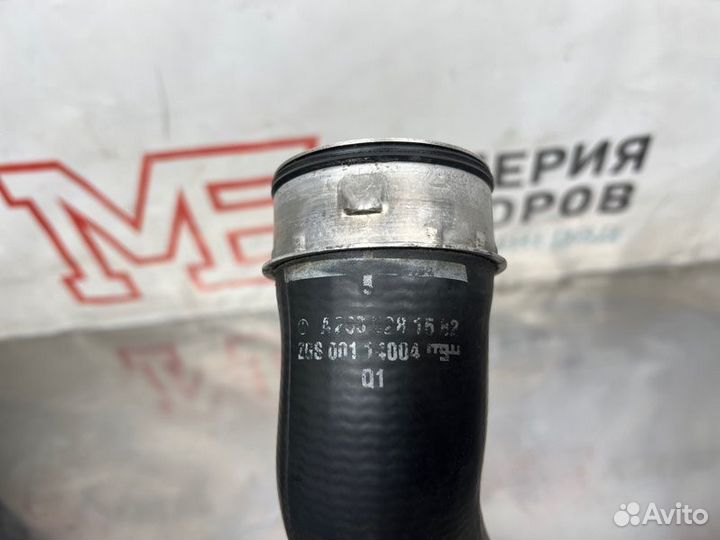 Патрубок интеркулера Mercedes C-Class W203 611.962