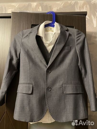 Школьный костюм для мальчика 128, gulliver