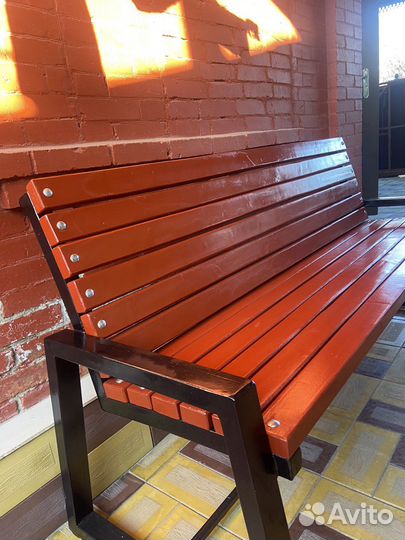 Скамья садовая