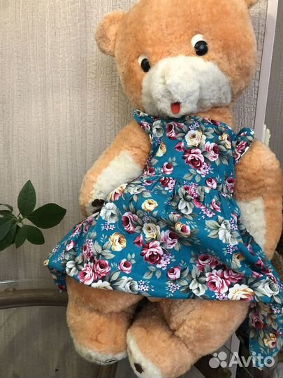 Плюшевый медведь СССР опилки шплинты