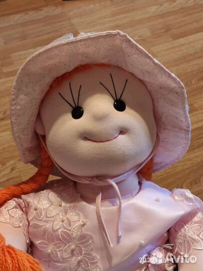 Тряпичная кукла большая 50 см