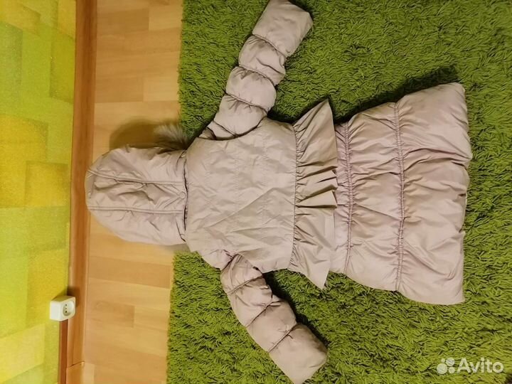 Зимнее пальто для девочки