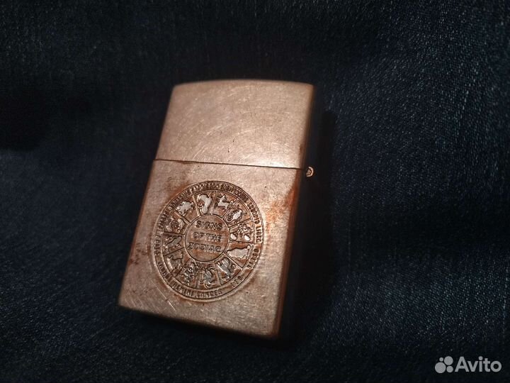 Зажигалка zippo медная