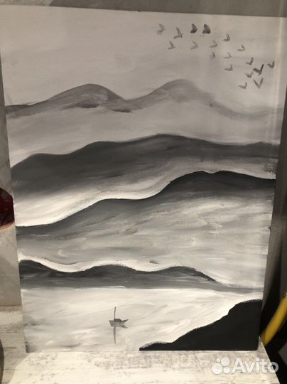 Интерьерная картина акрил