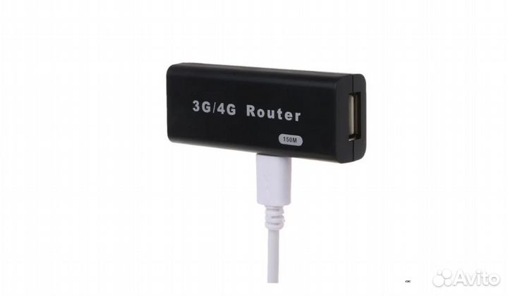 Универсальный мини модем/роутер Wi-Fi, 3G/4G