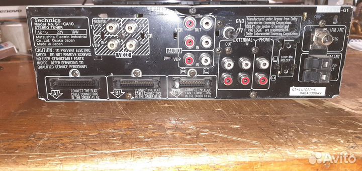 Technics tuner ct ca10 донор