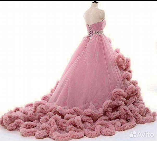 Платье облако женское