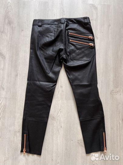 Кожаные брюки Thomas wylde