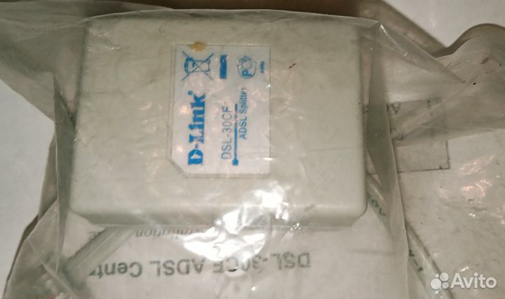 Adsl splitter D-Link 30cf