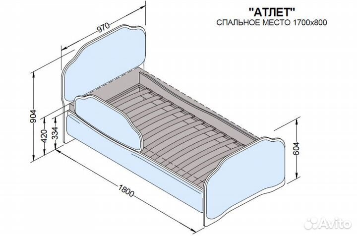 Детская кровать