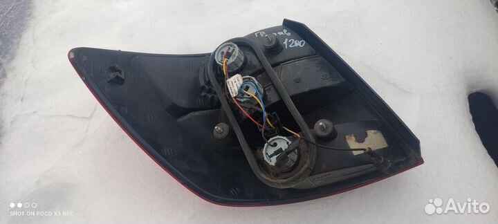 Фонарь задний правыйГранта седан