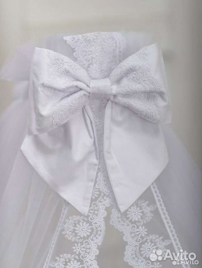 Балдахин в кроватку с держателем