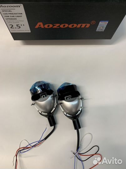 Светодиодные Bi Led линзы aozoom / аозум A5+ 2.5