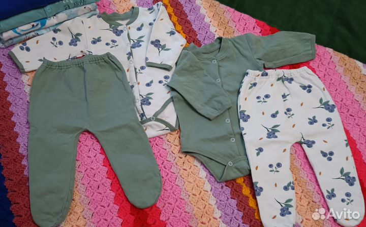 Детские вещи пакетом на мальчика 62 рр. 21 шт