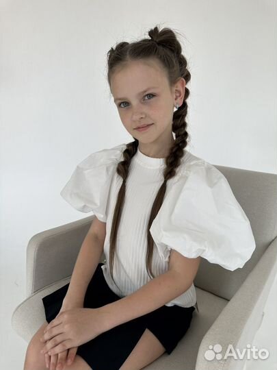 Новая школьная блузка