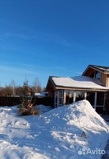 Баня и Сибирский чан в красивом доме