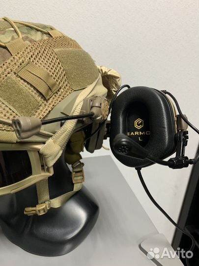 Баллистический шлем комплект (Койот) nij llla