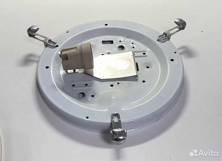 Светильник настенный, стекло, диаметр 30см