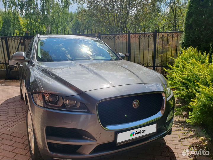 Jaguar F-Pace 2.0 AT, 2017, 102 000 км