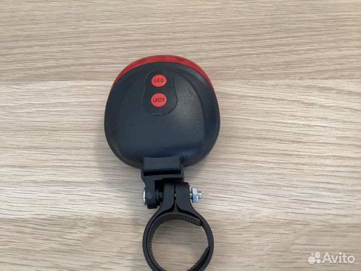 Велофонарь задний